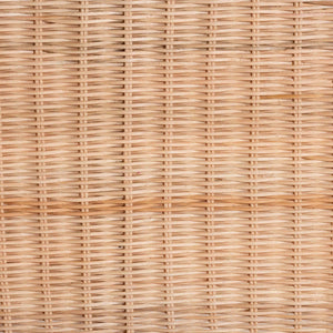 Rattan Scalloped 2 Tier End Table | Bali Loom Eloisa | Oroa.com