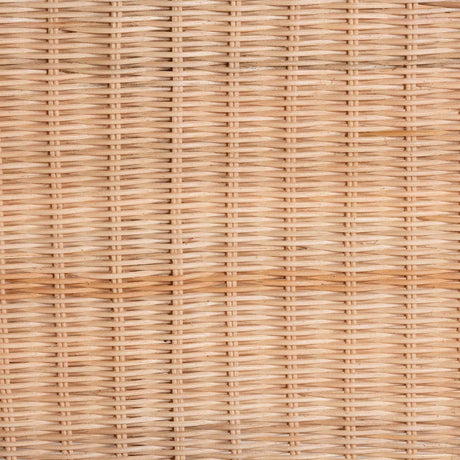 Rattan Scalloped 2 Tier End Table | Bali Loom Eloisa | Oroa.com