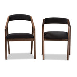 Modern European furniture - Black Velvet Dining Chairs 2 - www.oroa.com