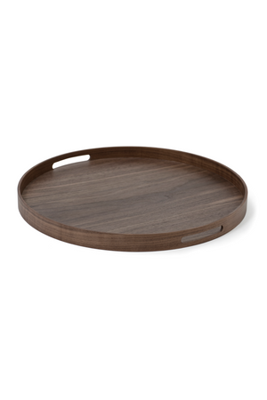 Wooden Round Tray | Wireworks Busboy 450 | Oroa.com