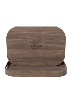 Matte Lacquered Rectangular Tray S | Wireworks Bellhop | Oroa.com