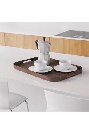 Matte Lacquered Rectangular Tray L | Wireworks Bellhop | Oroa.com