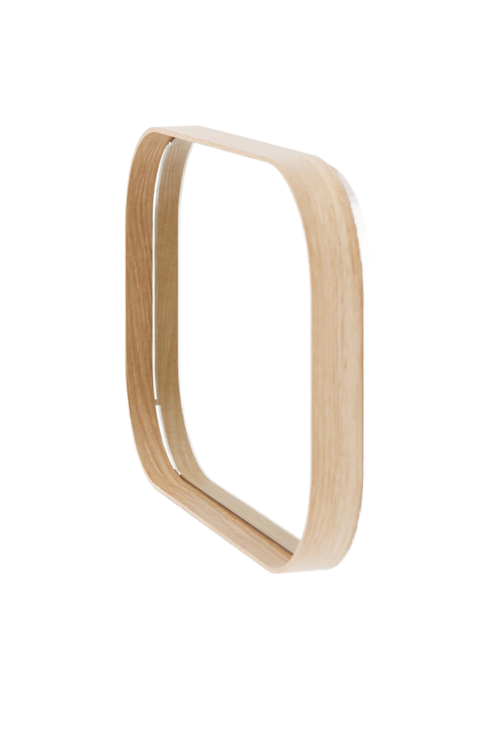 Natural Oak Rectangular Mirror | Wireworks Outlook | Oroa.com