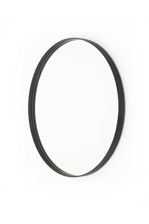Oak Wooden Round Wall Mirror | Wireworks Glance 660 | Oroa.com
