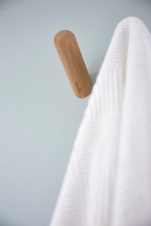 Beech Wood Wall Towel Hook | Wireworks Peggy Sue | Oroa.com