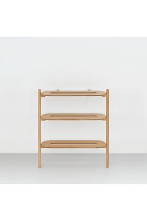 3-Tier Wooden Shoe Organizer | Wireworks Tidy | Oroa.com