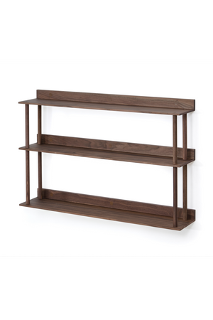 3 Level Wooden Wall Shelf  | Wireworks Platform 3 | Oroa.com