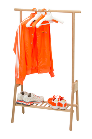 Natural Oak Hang Rail | Wireworks Hang Up | Oroa.com