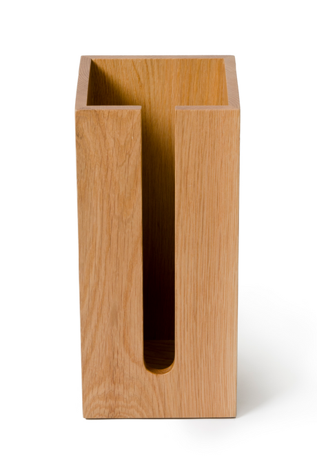 Oak Toilet Paper Storage Organizer | Wireworks Mezza | Oroa.com