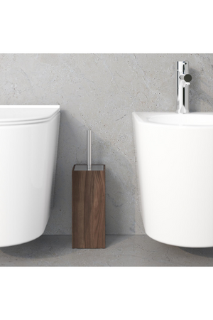 Walnut Toilet Brush | Wireworks Mezza | Oroa.com