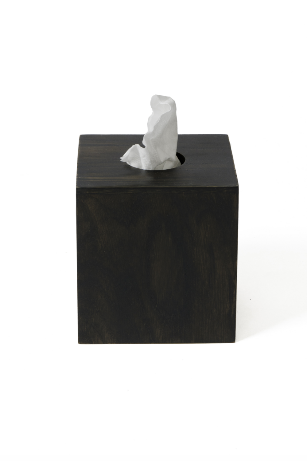 Square Oak Tissue Box Cover | Wireworks Mezza | Oroa.com