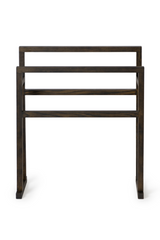 Oak Standing Towel Holder L | Wireworks Mezza Grande