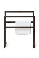 Oak Standing Towel Holder L | Wireworks Mezza Grande