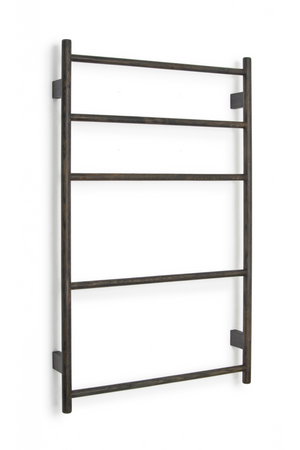 5-Bar Oak Wall Mounted Towel Rail | Wireworks Wallbar | Oroa.com