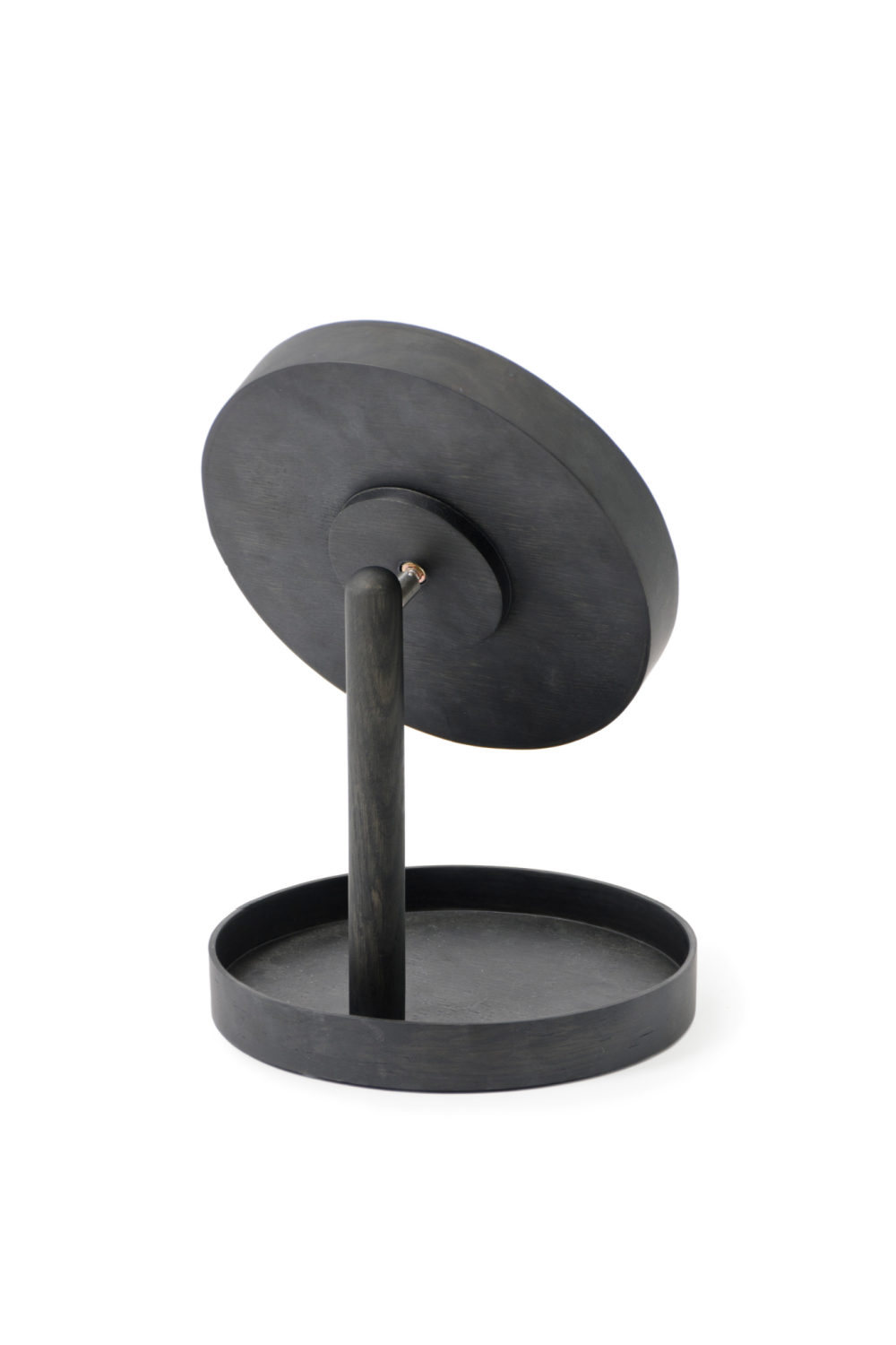 Oak Magnifying Vanity Mirror with Storage Tray | Wireworks Look | Oroa.com