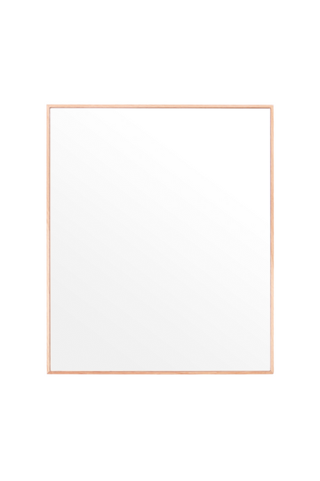 Oak Bathroom Cabinet with Mirror | Wireworks Slimline | Oroa.com