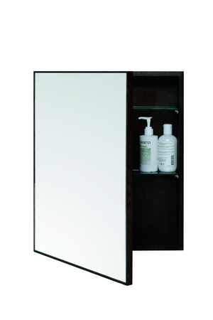 Oak Bathroom Cabinet with Mirror | Wireworks Slimline | Oroa.com