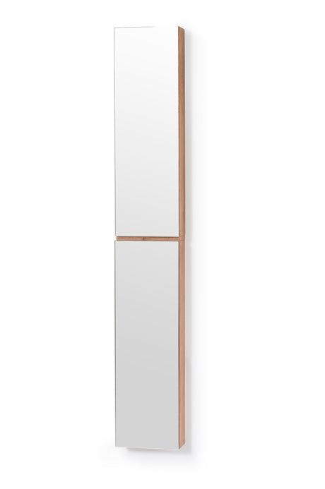 Oak Bathroom Cabinet with Mirror | Wireworks 1622 Zone | Oroa.com
