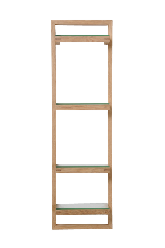 Oak Bathroom Wall Shelf | Wireworks Zone | Oroa.com