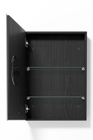 Wooden Bathroom Mirror Cabinet | Wireworks Magnifier | Oroa.com