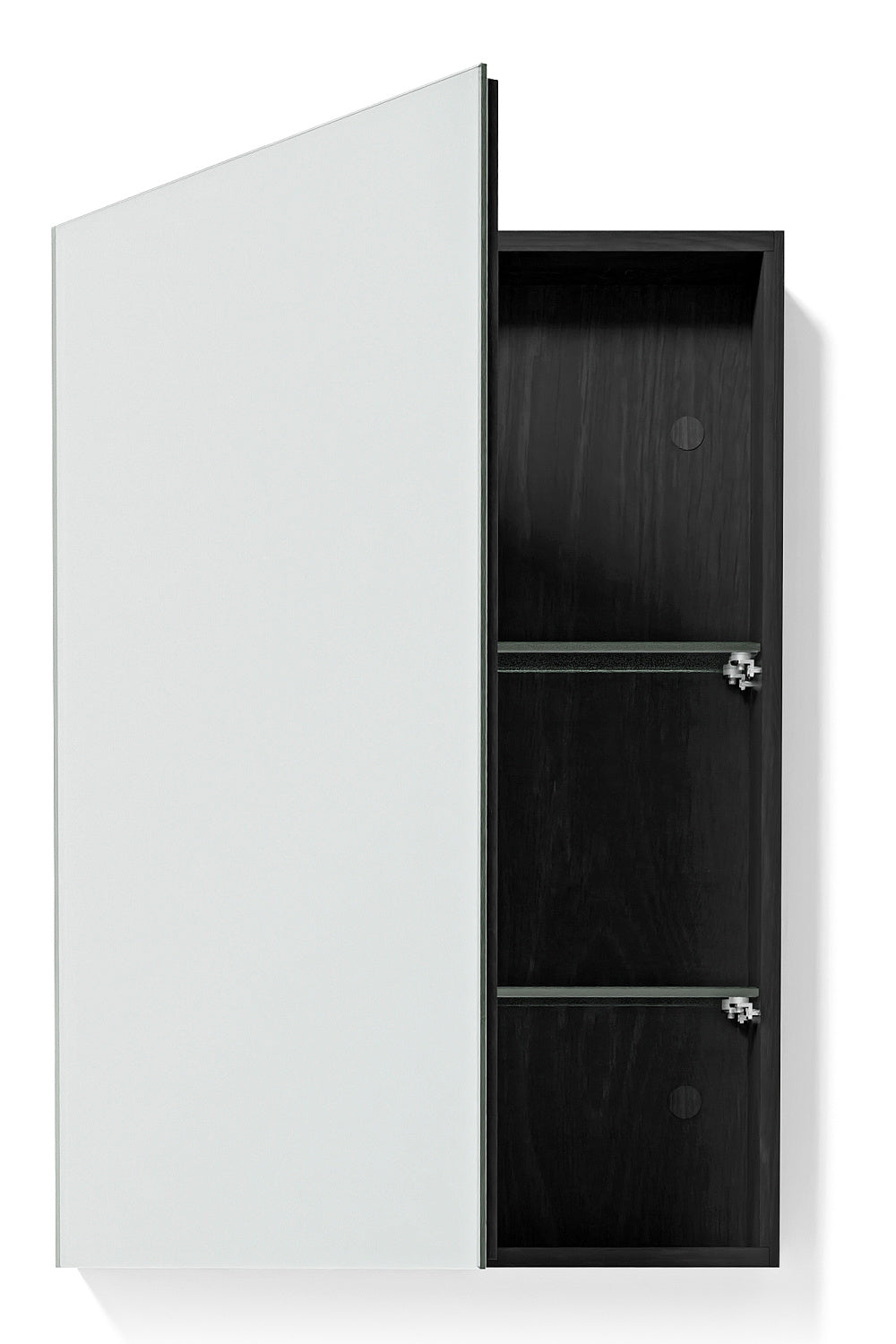 Wooden Bathroom Mirror Cabinet | Wireworks Magnifier | Oroa.com