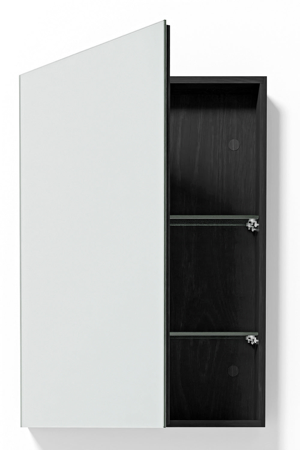 Wooden Bathroom Mirror Cabinet | Wireworks Magnifier | Oroa.com