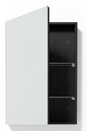 Wooden Bathroom Mirror Cabinet | Wireworks Magnifier | Oroa.com