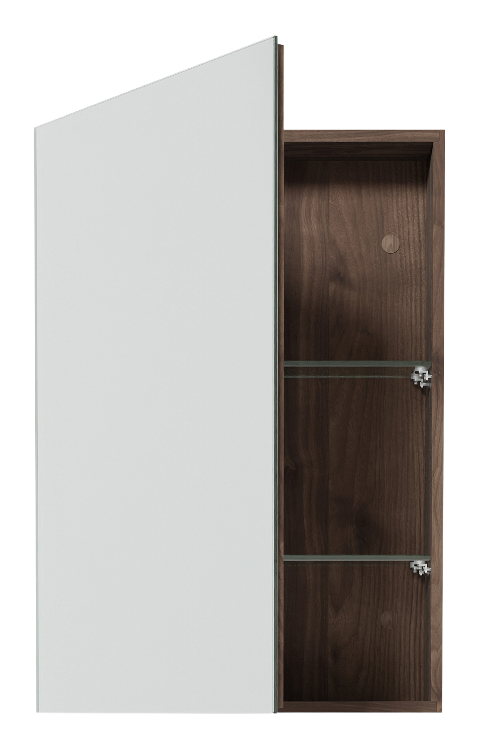 Wooden Bathroom Mirror Cabinet | Wireworks Magnifier | Oroa.com