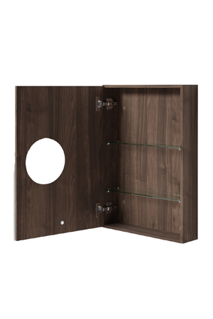 Wooden Bathroom Mirror Cabinet | Wireworks Magnifier | Oroa.com