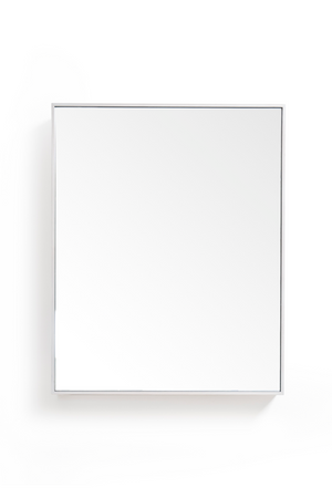 Oak Bathroom Cabinet with Mirror | Wireworks Slimline | Oroa.com