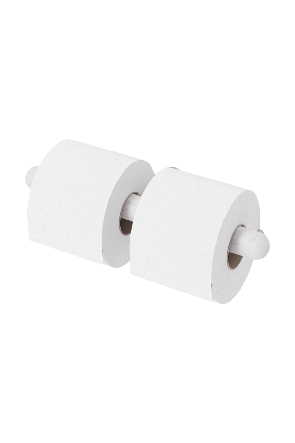 White Wooden Toilet Roll Holder | Wireworks Yoku | Oroa.com