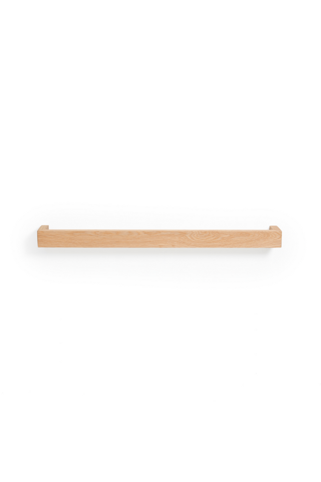 Oak Bathroom Towel Bar - 28” | Wireworks | Oroa.com