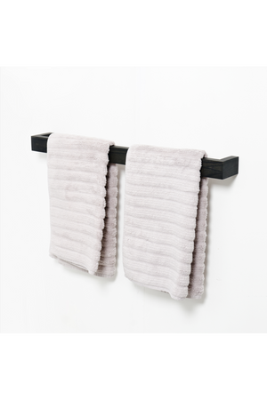 Oak Bathroom Towel Bar - 28” | Wireworks