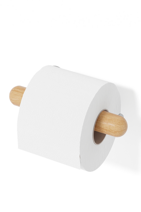 Wooden Toilet Roll Holder | Wireworks Yoku | Oroa.com