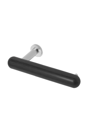 Black Wooden Toilet Roll Holder | Wireworks Yoku | Oroa.com