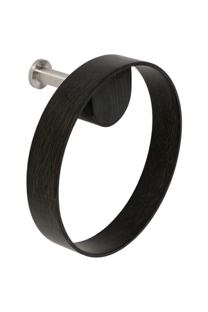 Wooden Ring Towel Holder | Wireworks Yoku | Oroa.com