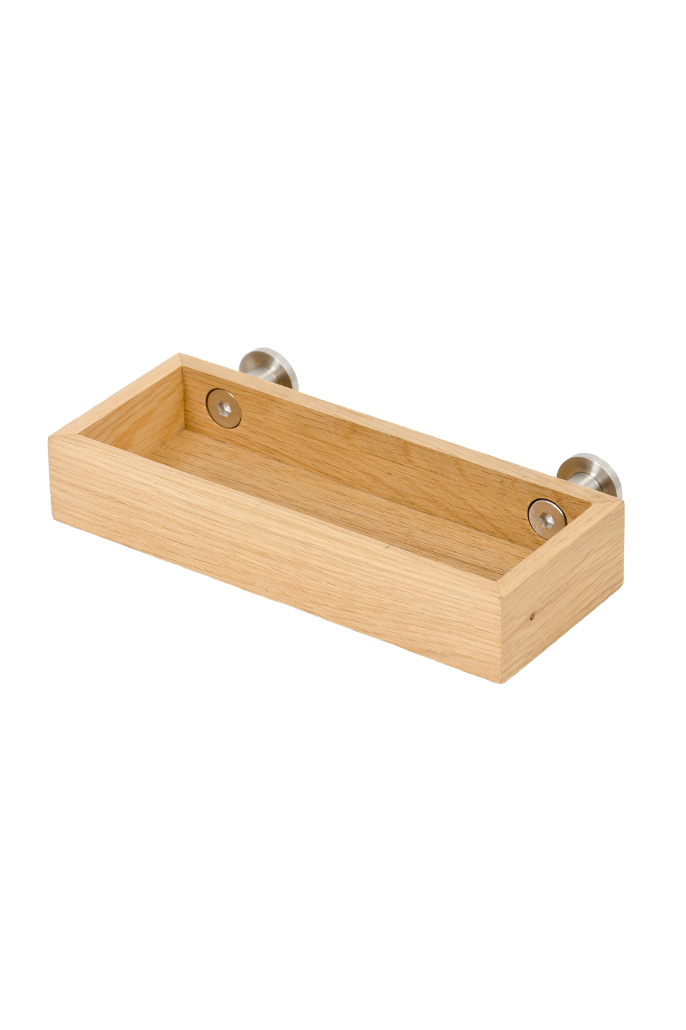 Rectangular Wooden Tray Shelf | Wireworks Yoku | Oroa.com