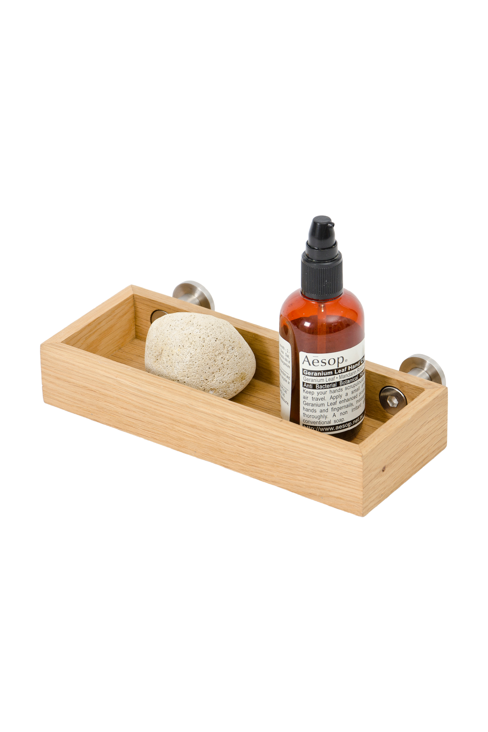 Rectangular Wooden Tray Shelf | Wireworks Yoku | Oroa.com