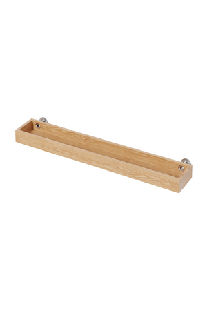 Rectangular Wooden Tray Shelf | Wireworks Yoku | Oroa.com