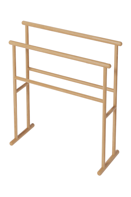 Wooden Freestanding Towel Rail | Wireworks Yoku | Oroa.com