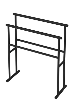 Wooden Freestanding Towel Rail | Wireworks Yoku | Oroa.com