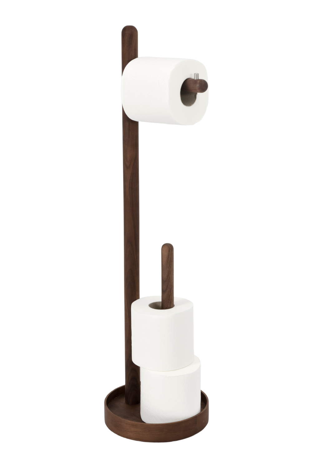 Wooden Minimalist Roll Holder | Wireworks Yoku | Oroa.com