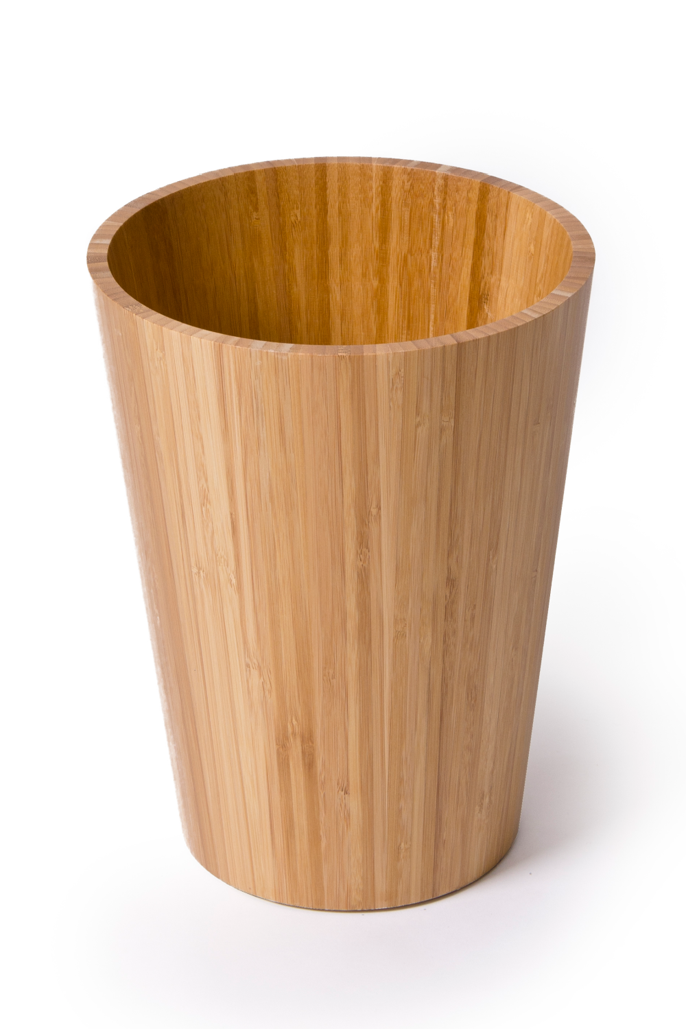 Bamboo Round Bathroom Bin | Wireworks Arena | Oroa.com
