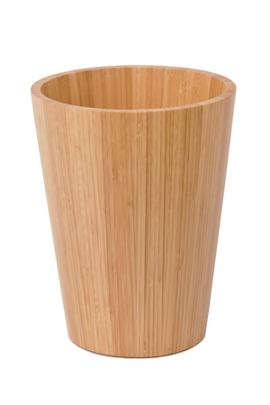 Bamboo Round Bathroom Bin | Wireworks Arena | Oroa.com