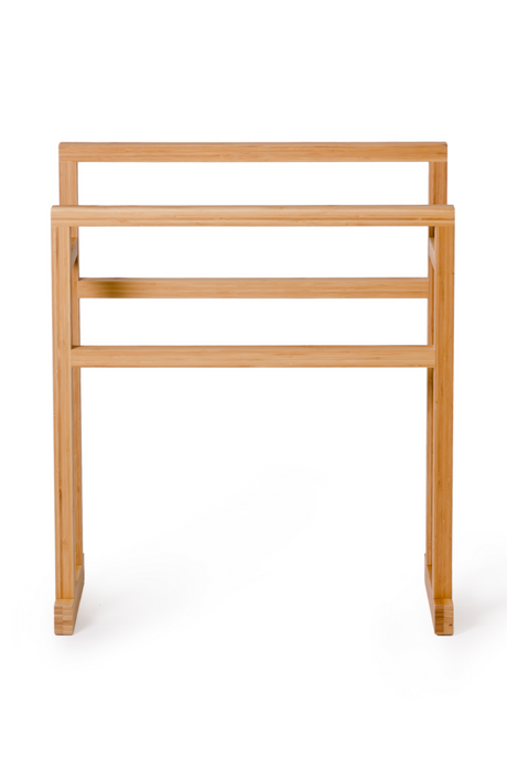 Bamboo Standing Towel Holder - S | Wireworks Arena | Oroa.com