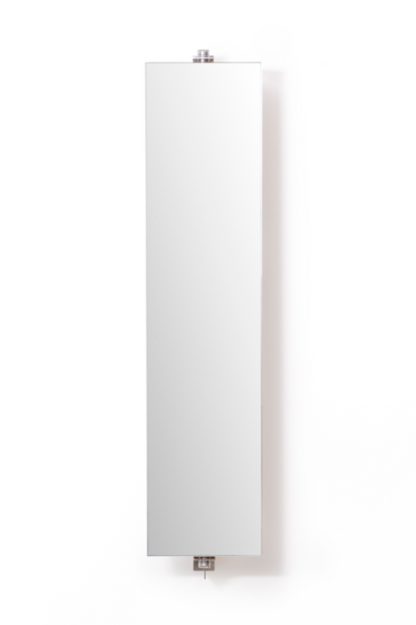 Bamboo Rotating Wall Cabinet with Mirror | Wireworks Arena 1400 | Oroa.com