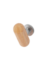 Contemporary Wooden Hook | Wireworks Yoku | Oroa.com