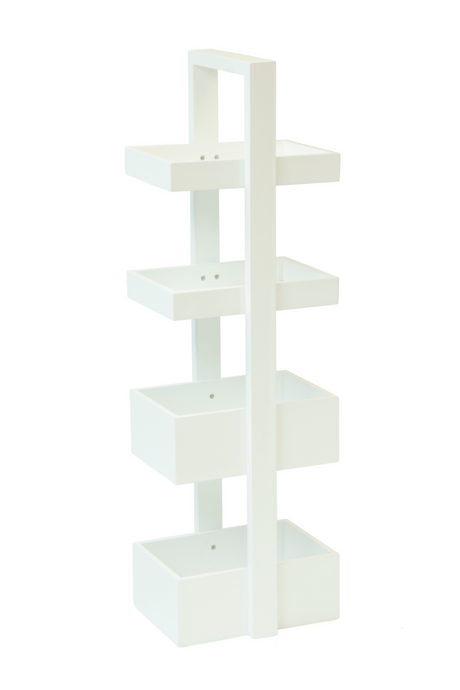 Beech Wood 4 Tray Portable Storage | Wireworks Mount Fuji | Oroa.com