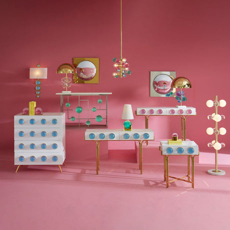 Sphere Studded Floor Lamp | Jonathan Adler Globo | Oroa.com