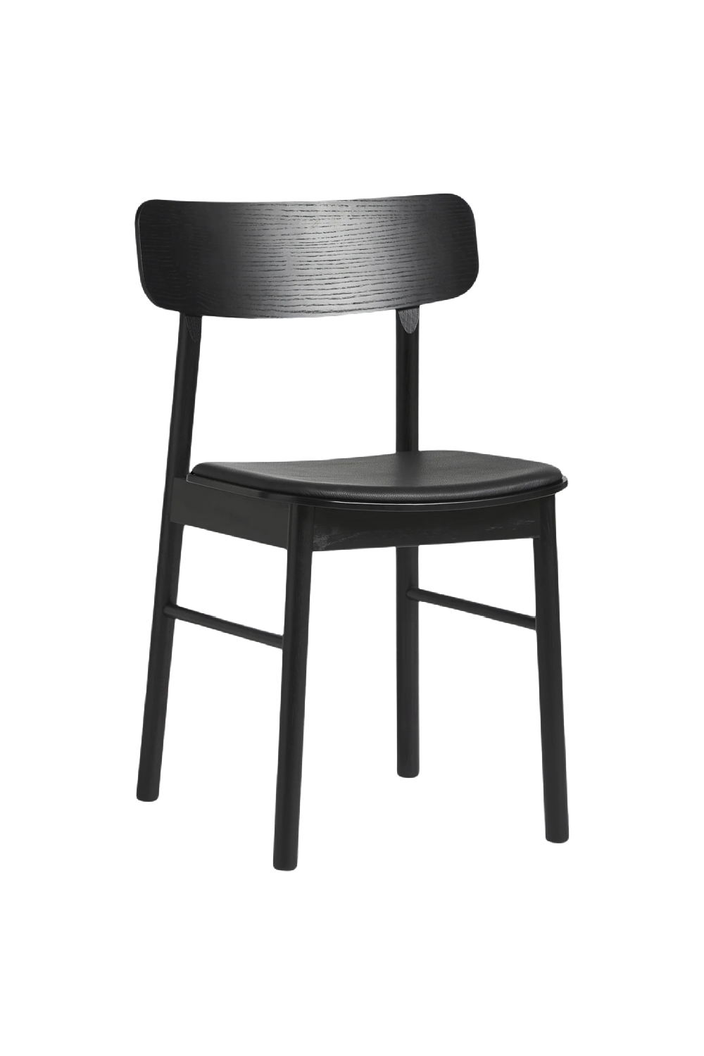 Leather Seat Dining Chair | WOUD Soma  | OROA.com